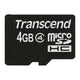 Transcend TS4GUSDC4 hukommelseskort 4 GB MicroSDHC