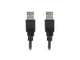 Lanberg CA-USBA-20CU-0005-BK USB-kabel USB 2.0 0,5 m 0,48 Gbit/sek. Sort