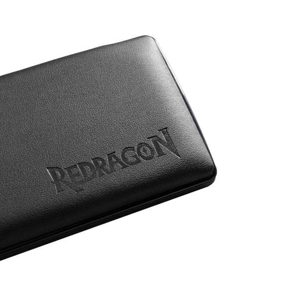REDRAGON METEOR S håndledsstøtte Kunstlæder, Hukommelsesskum, Plast, Gummi, Syntetisk Sort