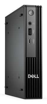 DELL Pro QCM1255 AMD Ryzen™ 3 PRO 8300GE 8 GB DDR5-SDRAM 512 GB SSD Windows 11 Pro Micro PC Mini PC Sort