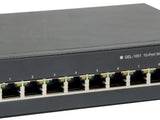 LevelOne GEP-1051 netværksswitch Administreret L2/L3/L4 Gigabit Ethernet (10/100/1000) Strøm over Ethernet (PoE) Sort