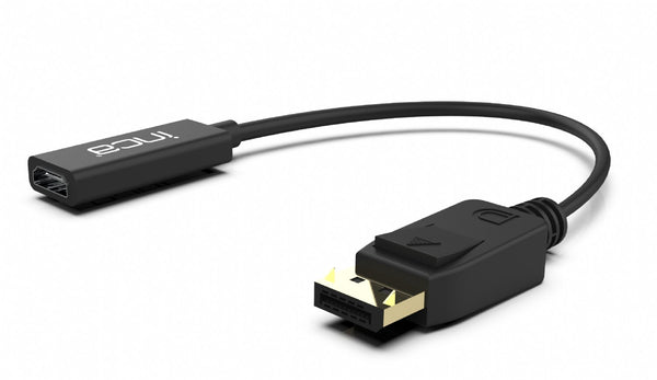 Inca IDTH-07 videokabel adapter 0,2 m DisplayPort HDMI Type A (Standard) Sort