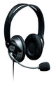 Connect IT CI-70 hovedtelefoner/headset Ledningsført Spil Sort