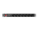 Lanberg PDU-PRO-07F-0200-BK strømforsyningsenhed (PDU) 6 AC stikkontakt(er) 1U Sort