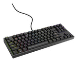 GENESIS Thor 404 TKL US Gateron Yellow tastatur Spil USB QWERTY US International Sort