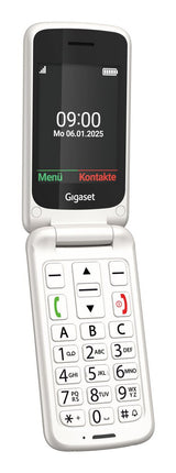 Gigaset GL595 7,11 cm (2.8") 114 g Hvid Senior telefon