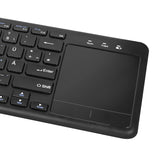 2Direct ID0188 tastatur Hjemme/kontor RF trådløst QWERTZ Tysk Sort