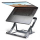 Axagon STND-LAG Laptop-Ständer, höhenverstellbar, faltbar, Aluminium Stander til laptop og tablet Grå 43,9 cm (17.3")