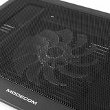 Modecom CF13 køling til laptop 35,6 cm (14") Sort