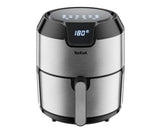 Tefal Easy Fry EY401D Enkelt 4,2 L Enkeltstående 1500 W Varmluftsteger Sort, Rustfrit stål