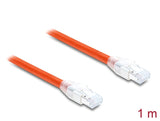 DeLOCK 81180 netværkskabel Orange 1 m Cat8.1 S/FTP (S-STP)