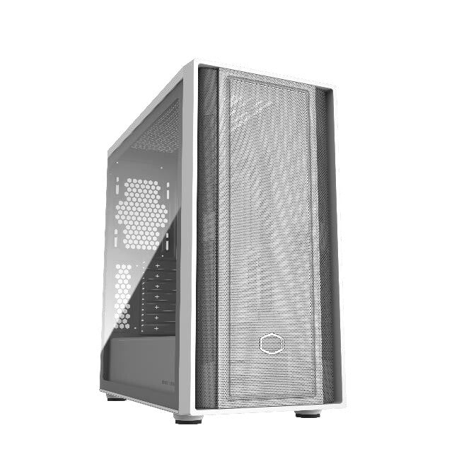 Cooler Master MasterBox 600 White Lite Midi Tower Hvid, Transparent