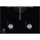 Electrolux EGC3322NVK Sort Indbygget Gaskomfur 2 zone(s)