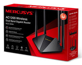 Mercusys MR30G trådløs router Gigabit Ethernet Dual-band (2,4 GHz / 5 GHz) Sort
