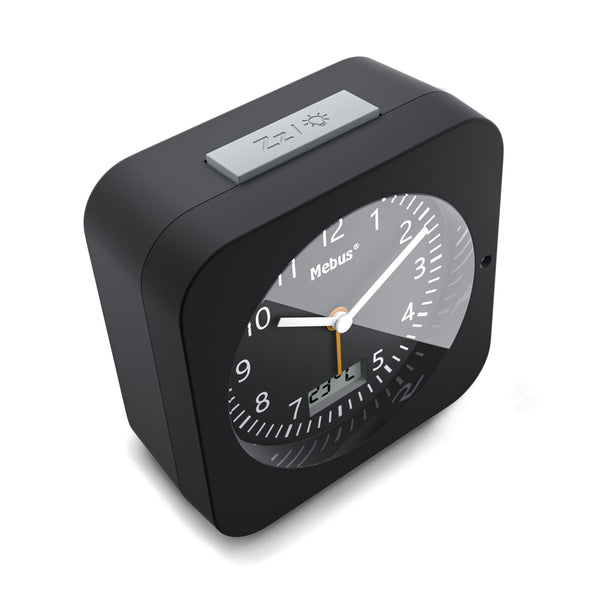 Mebus 25609 vækkeur Digital alarmur Sort
