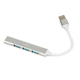 iBox IUH3FAS interface hub USB 3.2 Gen 1 (3.1 Gen 1) Type-A 5000 Mbit/s Hvid