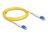 DeLOCK 88073 InfiniBand og fiberoptisk kabel 5 m LC Gul