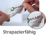 Avery L6140-20 selvklæbende etiket Afrundet rektangel Permanent Hvid 800 stk