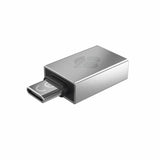 CHERRY 61710036 kabel kønsskifter USB-A USB-C Sølv