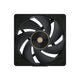 ASUS ProArt PF120 Fan PWM Black Computerkabinet Ventilator 12 cm Sort 1 stk