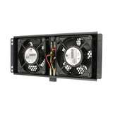 Extralink 2 FANS ROOF COOLING UNIT WITH CABLE TO THERMOSTAT Køleventilator