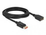 DeLOCK 87072 DisplayPort kabel 3 m Sort