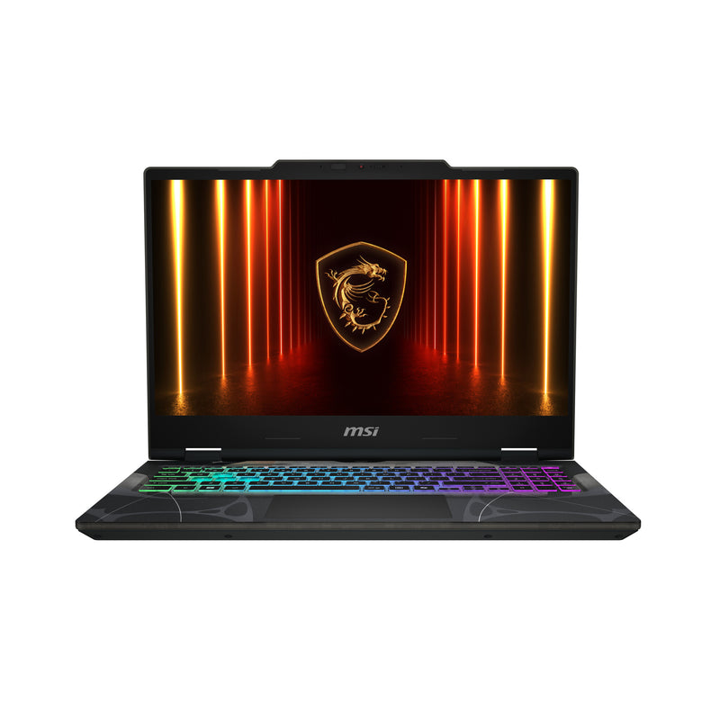 MSI Cyborg 15 B2RWEKG-074XRO Intel Core 5 210H Laptop 39,6 cm (15.6") Fuld HD 16 GB DDR5-SDRAM 512 GB SSD NVIDIA GeForce RTX 5050 Wi-Fi 6E (802.11ax) FreeDOS Sort