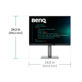 BenQ RD280UG computerskærm 71,6 cm (28.2") 3840 x 2560 pixel 4K Ultra HD Sort