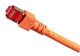 EFB Elektronik RJ45 Patchkabel S/FTP, Cat.6, LSZH, 0.15m, orange netværkskabel 0,15 m Cat6 S/FTP (S-STP)