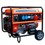 Extralink EX.30370 motor-generator 5000 W 25 L Naturgas, Flydende petroliumsgas (LPG), Benzin Sort, Orange