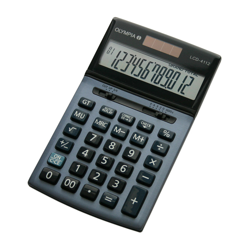 Olympia LCD 4112 regnemaskine Desktop Basis