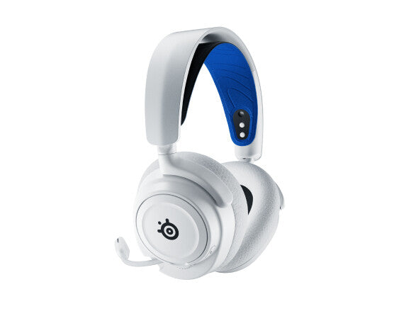 Steelseries ARCTIS NOVA 7P WHITE Headset Trådløs Spil Bluetooth Blå, Hvid