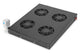 Digitus DN-19 FAN-4-HO-SW tilbehør til rack Blank udluftningspanel
