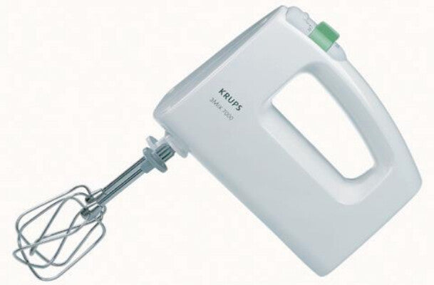 Krups F60814 Håndmixer 500 W Hvid