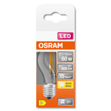 Osram STAR LED-lampe Varm hvid 2700 K 5,5 W E27 D