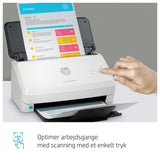 HP ScanJet Pro 2000 s2 Skanner med papir-tilførsel 600 x 600 dpi A4 Sort, Hvid