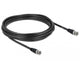 DeLOCK 80084 koaxial kabel 5 m BNC Sort