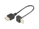 Prokord USB-0005 USB-kabel USB 2.0 0,2 m USB A Sort