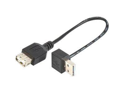 Prokord USB-0005 USB-kabel USB 2.0 0,2 m USB A Sort