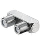 Goobay 11938 koaksial forbinder F-type 10 stk 75 ohm (Ω)
