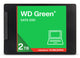 Western Digital Green WDS100T5G0A 2 TB 2.5" Serial ATA III 3D NAND