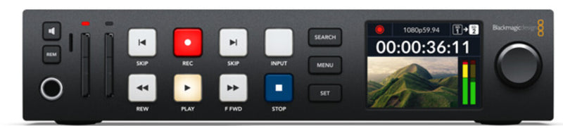 Blackmagic Design HyperDeck Studio HD Plus Sort