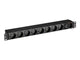 Eaton FlexPDU 8 FR strømforsyningsenhed (PDU) 9 AC stikkontakt(er) 1U Sort