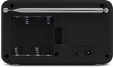 TechniSat 0000/3906 radio Bærbar Digital Sort, Hvid