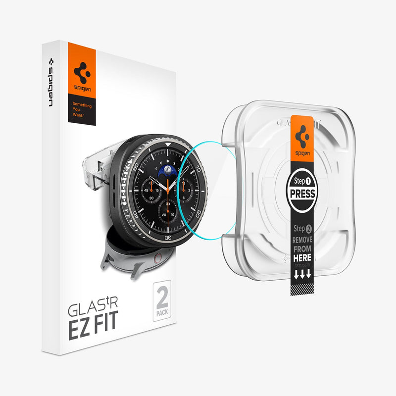 Spigen GLAS.tR EZ Fit Skærmbeskytter Transparent Hærdet glas