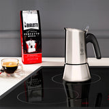 Bialetti Venus box Moka gryde 0,3 L Sølv