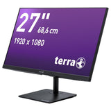 TERRA LCD/LED 2727W HA IPS V3 black HDMI/DP/USB-C, GREENLINE PLUS computerskærm 68,6 cm (27") Fuld HD Sort