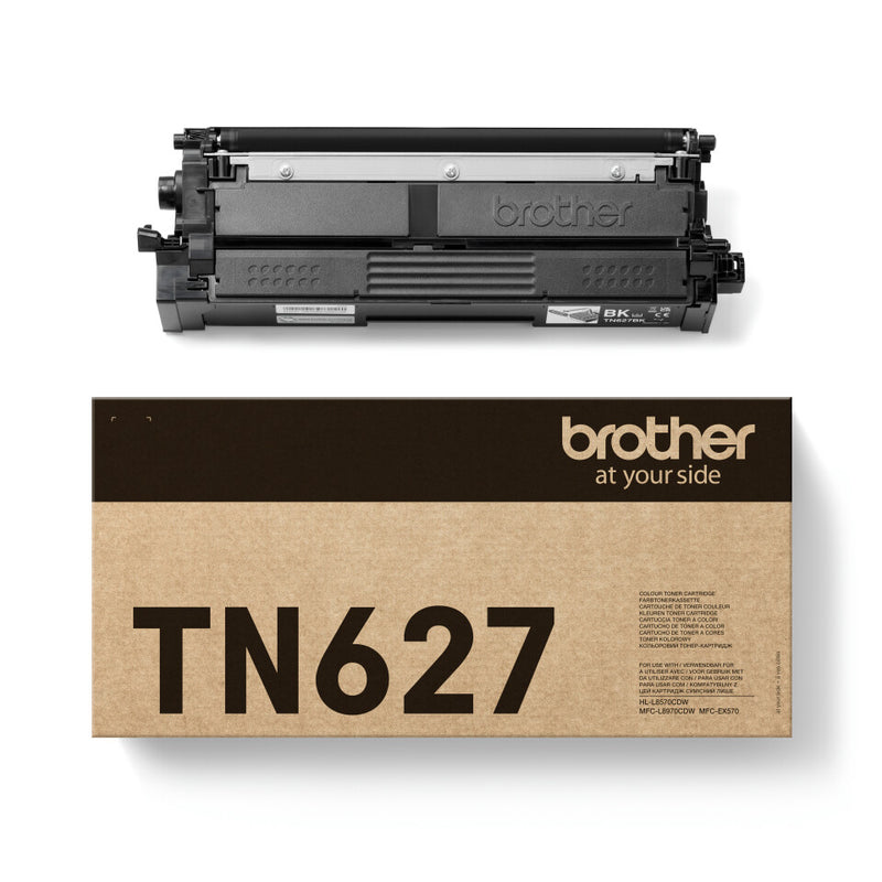 Brother TN-627BK tonerpatron 1 stk Original Sort