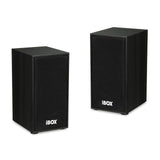 iBox IGLSP1B højttaler 2-vejs Sort Ledningsført 10 W