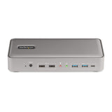 StarTech.com 129UE-USBC-KVM-DOCK KVM Switch Sølv